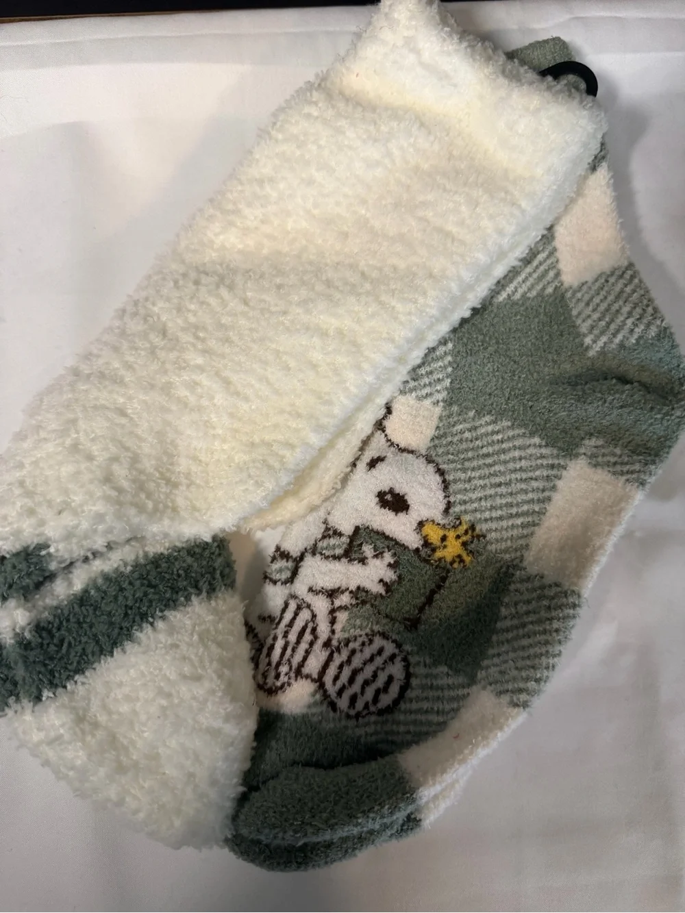 Peanuts Snoopy 2 PACK Holiday Cozy Socks - NWT